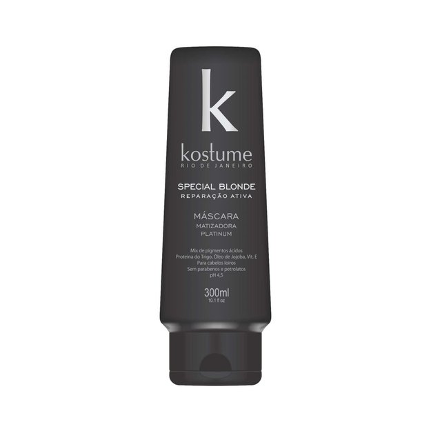 Imagen de Mascara Matizadora Special Blonde Platinum Kostume 300 ml