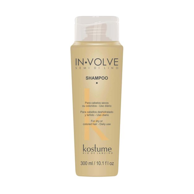 Imagen de Shampoo Reparación InVolve Semi di Lino Kostume 300 ml