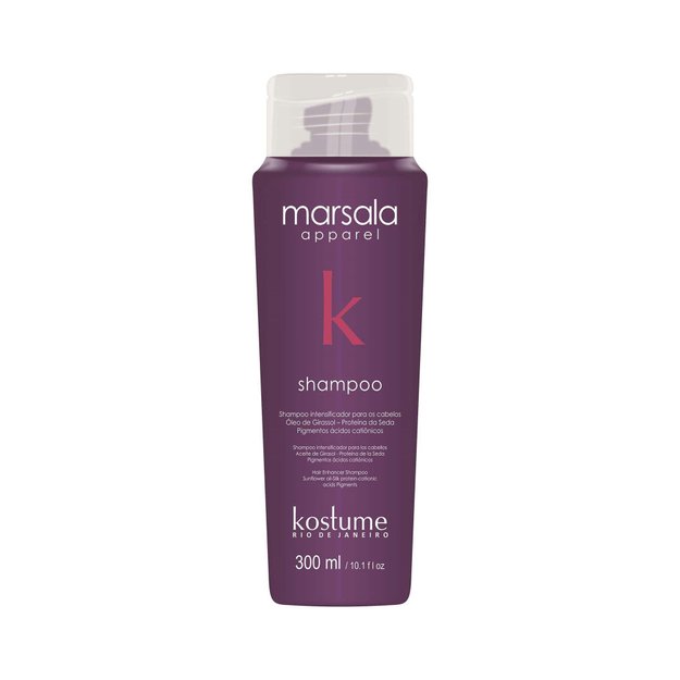 Imagen de Shampoo Intensifica Color Marsala Apparel Kostume 300 ml