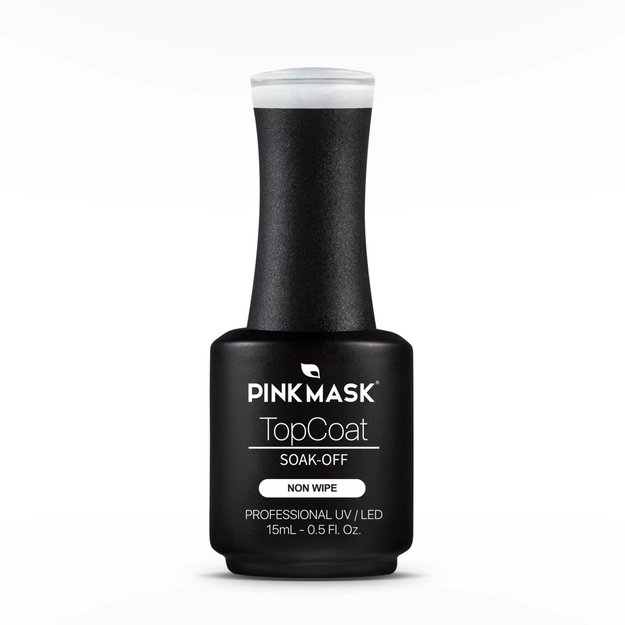 Imagen de Top Coat Crystal Pink Mask Gel Color