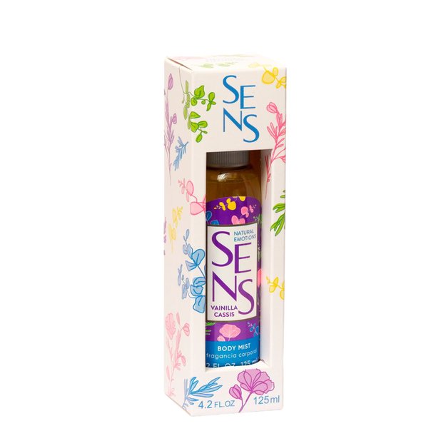 Imagen de Body Mist Sens Natural Emotions Vainilla y Cassis 125 ml