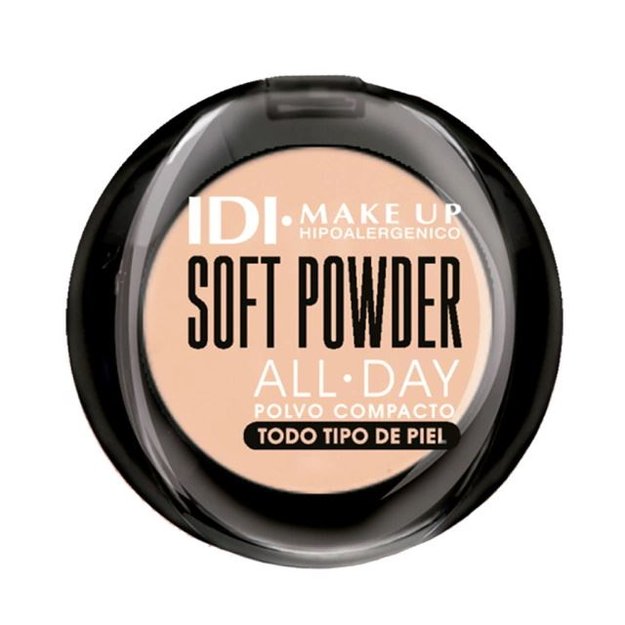 Imagen de Polvo Compacto IDI Nº01 Porcelain Beige