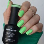 Imagen de Esmalte Semipermanente Pink Mask Kiwi Frappe