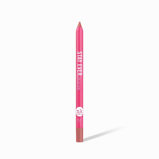 Imagen de Lapiz Delineador Labios Nicka K Stay Ever N°4 Nudy Coral