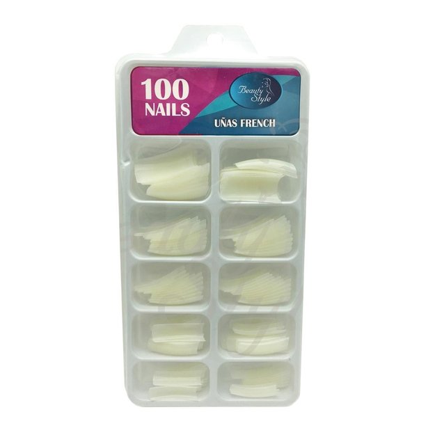 Imagen de Tips  French Naturales Beauty Style 100 u
