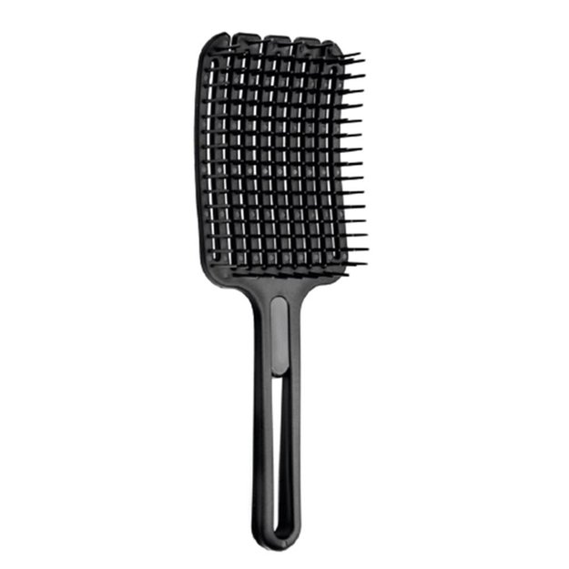 Imagen de Cepillo Finger Brush para Rulos Eurostil Negro