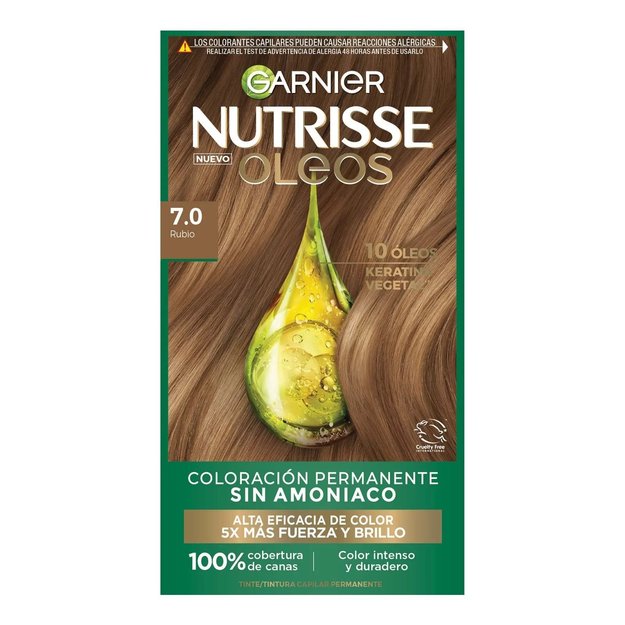 Imagen de Tinta Nutrisse Oleos Nº7.0