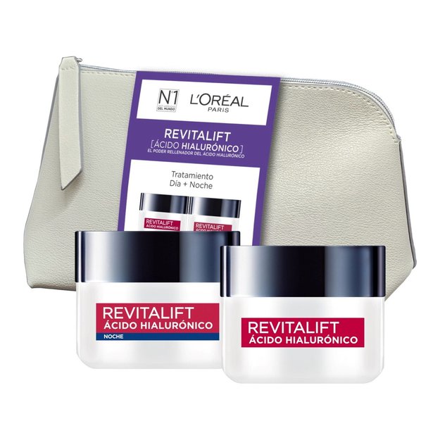 Imagen de Pack Loreal Revitalift Acido Hialuronico Dia + Noche