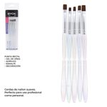 Imagen de Set de Pinceles para Uñas Evok EV-NBS-2306