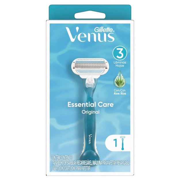 Imagen de Maquina de Afeitar Gillette Venus Original + 1 Repuesto