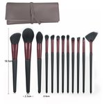 Imagen de Set de Brochas de Maquillaje con Estuche Beauty Style 12u