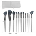 Imagen de Set de Brochas de Maquillaje con Estuche Beauty Style 12u