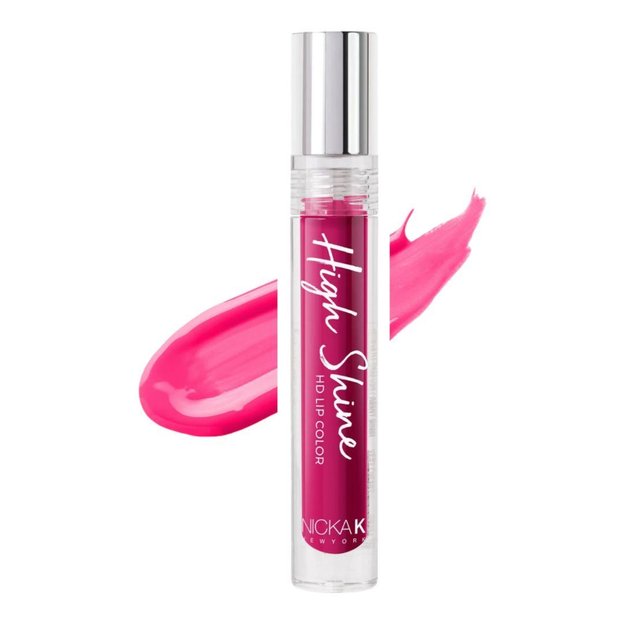 Imagen de Labial Liquido Nicka K High Shine HD N°03 Pink Pop