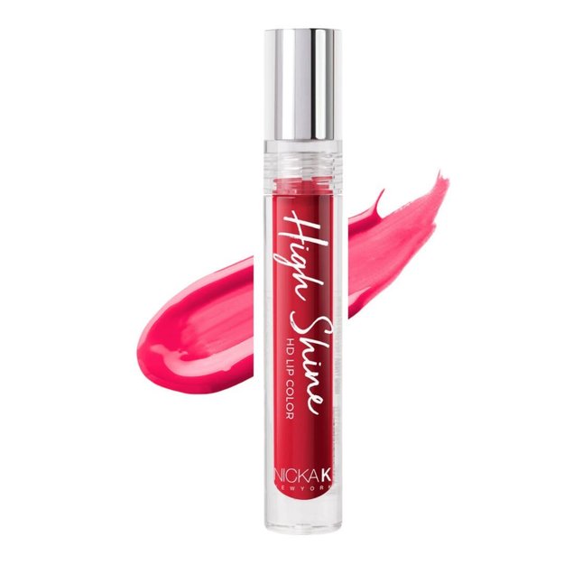 Imagen de Labial Liquido Nicka K High Shine HD N°12 Heartbeat