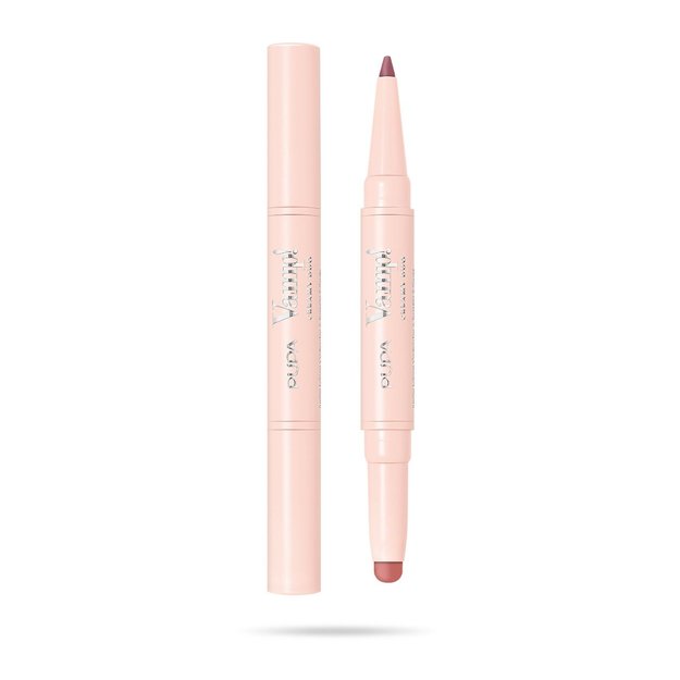 Imagen de Labial y Delineador Pupa Vamp Creamy Duo N°006 Deep Rose