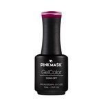 Imagen de Esmalte Semipermanente Pink Mask Gel Color Bourgogne