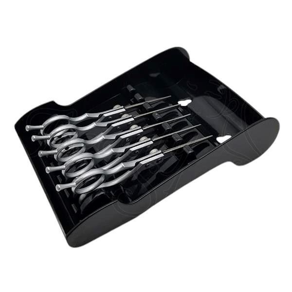 Imagen de Porta Tijera de Plastico Negro Beauty Style