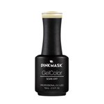 Imagen de Esmalte Semipermanente Pink Mask Gel Color Sweet Yellow