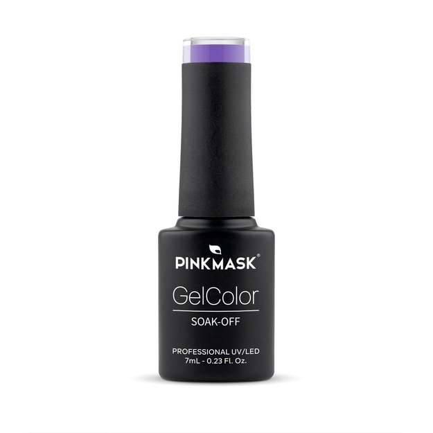 Imagen de Esmalte Semipermanente Pink Mask 7 ml Majestice Purple