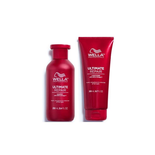 Imagen de Pack Wella Ultimate Repair Shampoo + Acondicionador