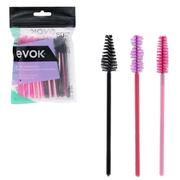 Imagen de Brochas para Pestañas Desechables Evok 50 unidades
