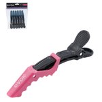 Imagen de Pinzas de Cocodrilo para Cabello Evok 6 unidades
