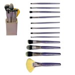 Imagen de Set de 12 Brochas para Maquillaje con Estuche Beauty Style A