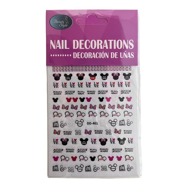 Imagen de Stickers para Uñas Beauty Style Mickey Mouse DD-461
