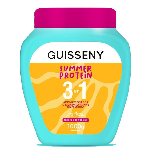 Imagen de Crema de Tratamiento 3 en 1 Guisseny Summer Protein 1000 g