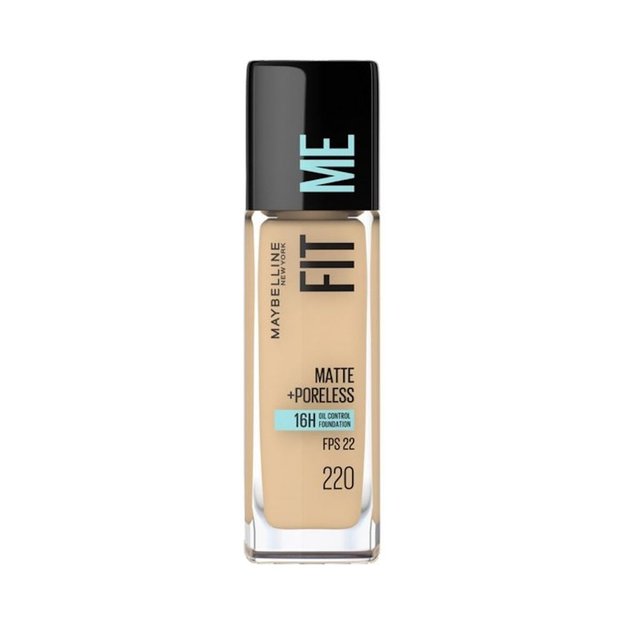 Imagen de Base Maybelline Fit Me Matte + Poreless Nº220