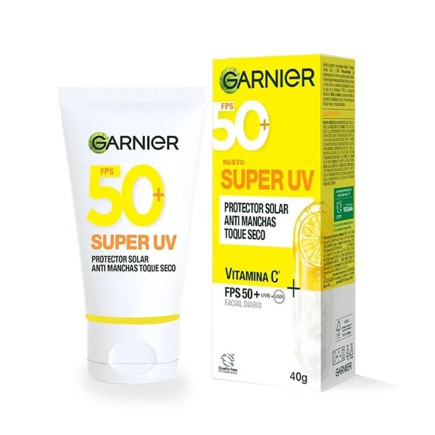 Imagen de Protector Solar Facial Garnier Super UV Invisible 40 g