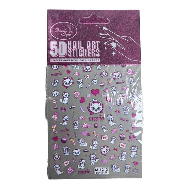 Imagen de Stickers para Uñas 5D Beauty Style M-1213