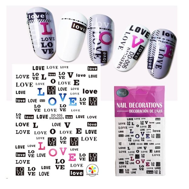 Imagen de Stickers para Uñas Beauty Style Winter DD-006