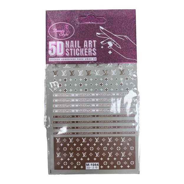 Imagen de Stickers para Uñas 5D Beauty Style M-1084