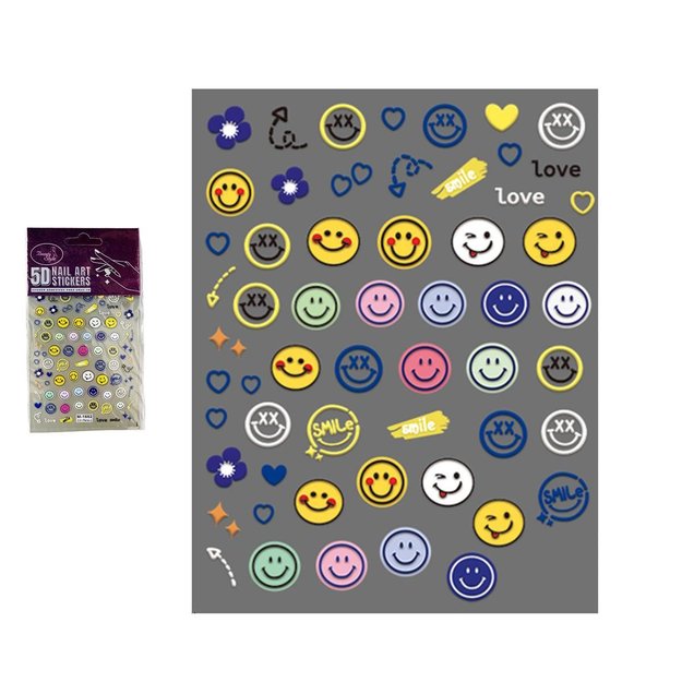 Imagen de Stickers para Uñas 5D Beauty Style M-1682