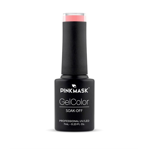 Imagen de Esmalte Semipermanente Pink Mask 7 ml Coral Oasis