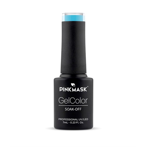 Imagen de Esmalte Semipermanente Pink Mask 7 ml Sky Blue