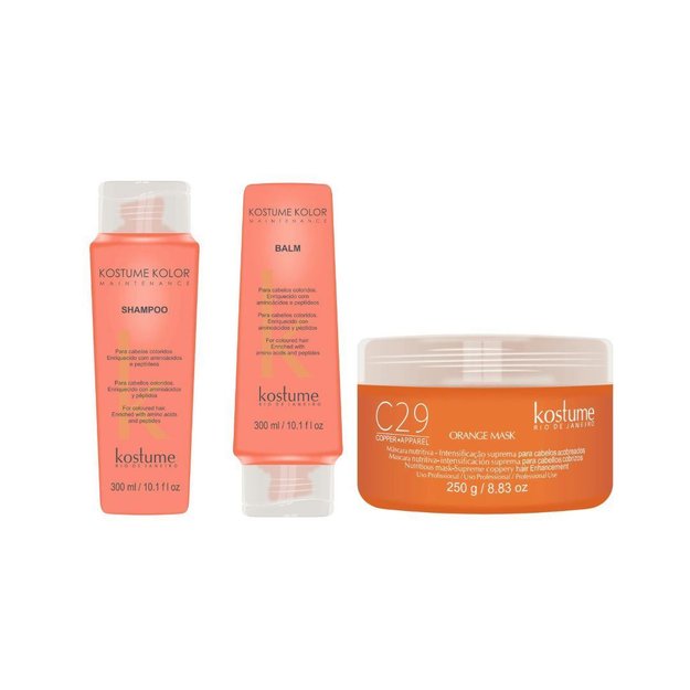 Imagen de Pack Kostume Color Maintenance Sh + Aco + Mascarilla Copper