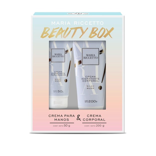 Imagen de Beauty Box Cremas Maria Riccetto Silky Musk