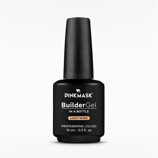 Imagen de Builder Gel in a Bottle Pink Mask Light Nude