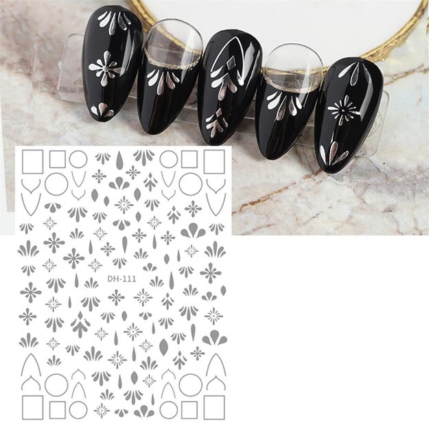 Imagen de Stickers para Uñas Beauty Style DH-111