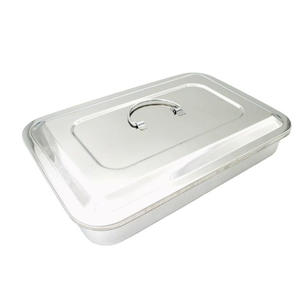 Imagen de Bandeja de Acero Inoxidable 30 x 20 cm