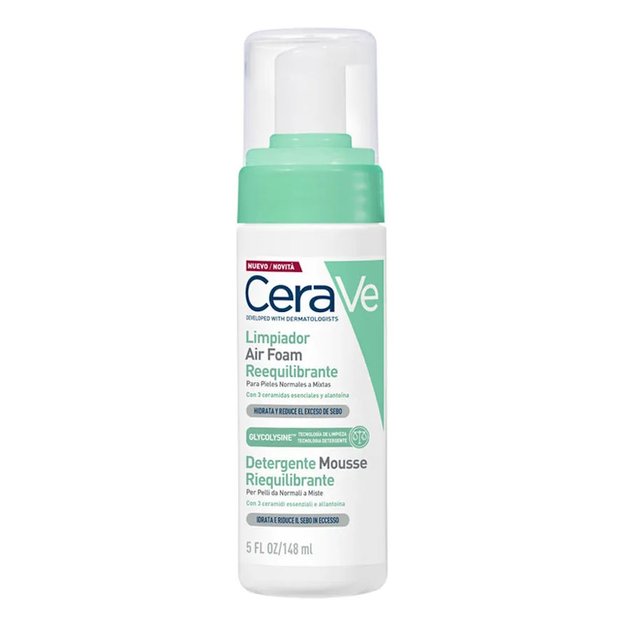 Imagen de Limpiador Air Foam Reequilibrante Cerave 148 ml