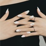 Imagen de Uñas en Gel Hortensia Dashing Diva Clear White