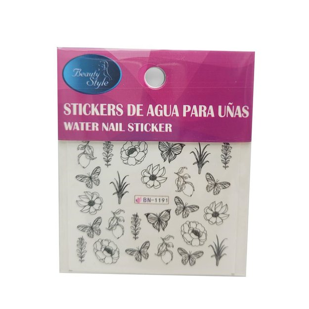 Imagen de Stickers Al Agua para Uñas Beauty Style 2465040