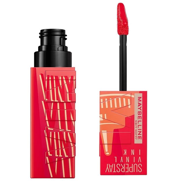 Imagen de Labial Maybelline SuperStay Vinyl Ink N°210 Pomodoro