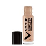 Imagen de Base Liquida Vogue Resist 30h Natural