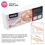 Imagen de Bandas Depilatorias x 100 unidades Evok