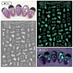 Imagen de Stickers para Uñas Beauty Style Halloween DH-256