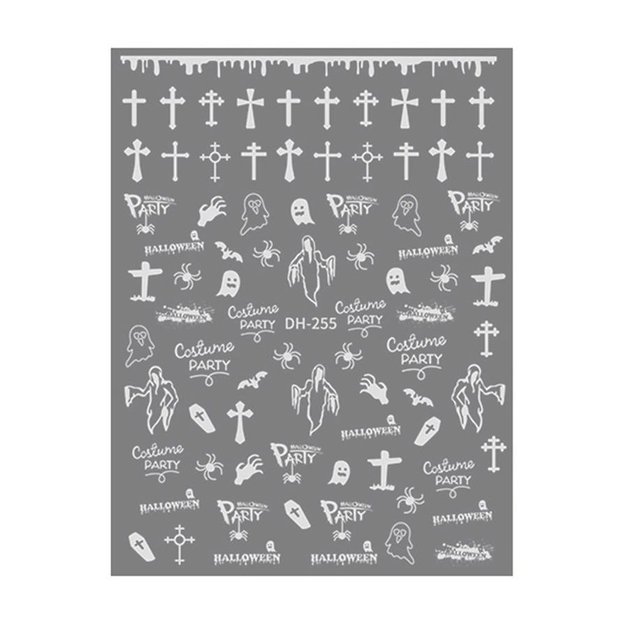 Imagen de Stickers para Uñas Beauty Style Halloween DH-255